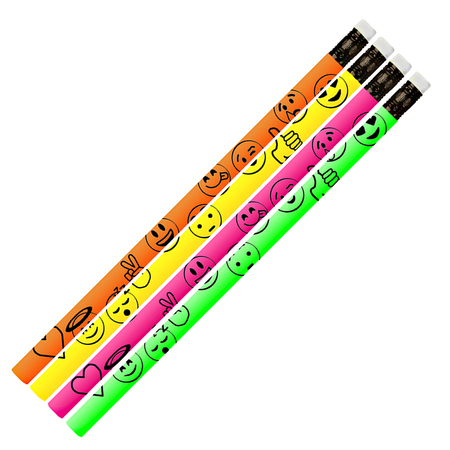 MUSGRAVE PENCIL CO Everyday Emojis Pencil, PK144 2557